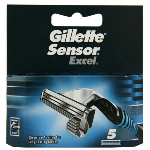 Gillette Sensor Excel Cartridges, 5 Pack